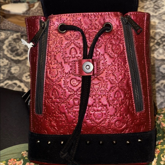 Loungefly Disney Villains Happily Never After Drawstring Mini Backpack main image 8